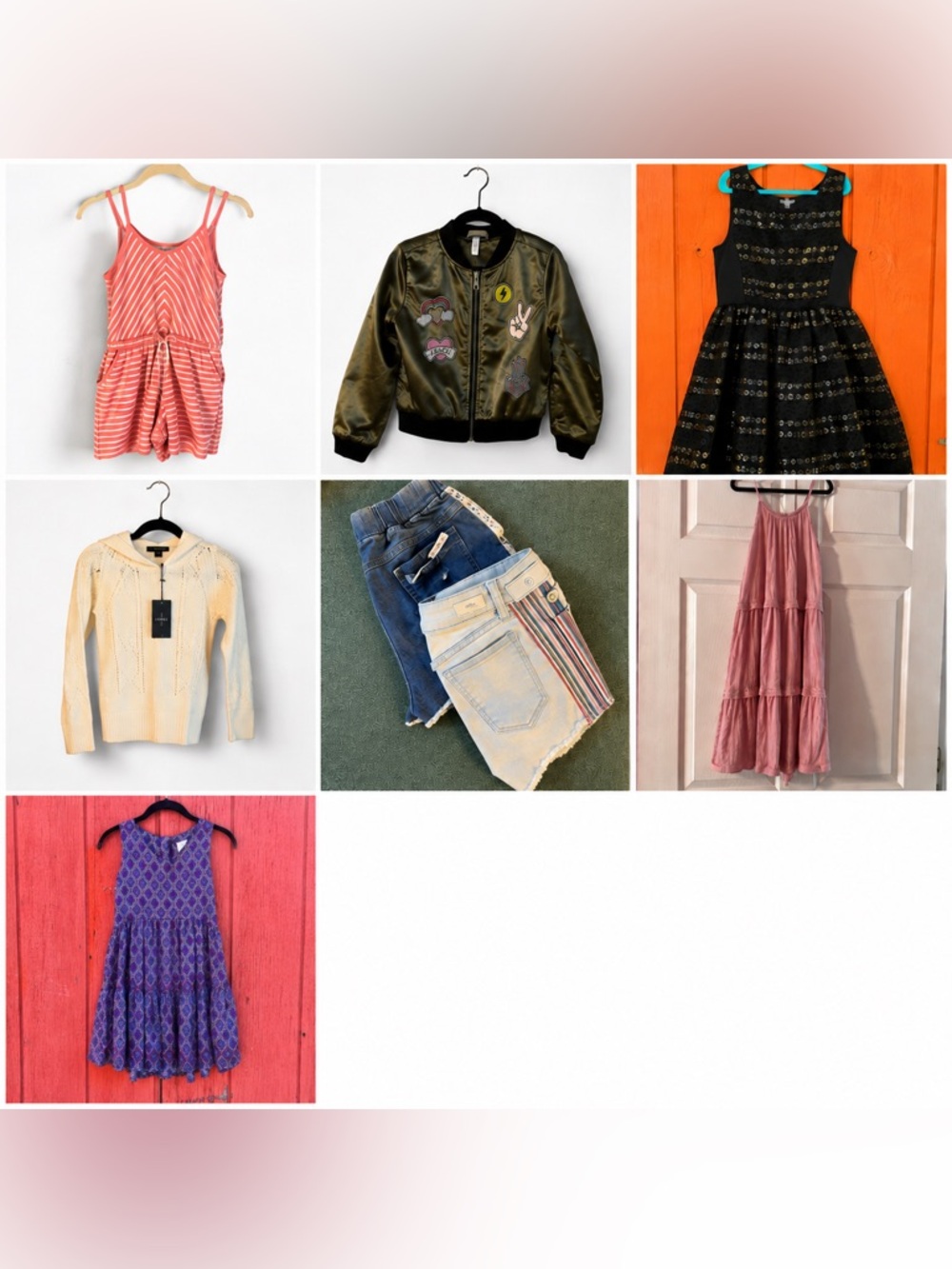 Assorted Girls' Clothing Bundle - 10/12 and L